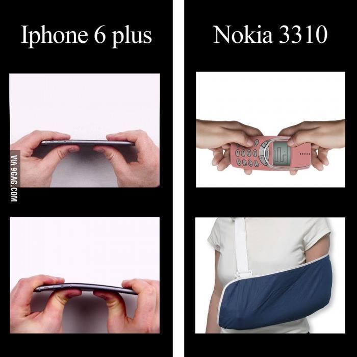 iphone 6 plus nokia 3310