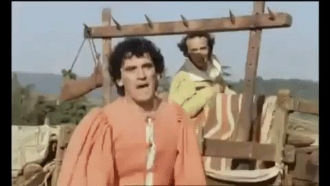 GIF Troisi non ci resta che piangere