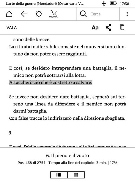Schermata Kindle Paperwhite