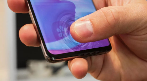 Lettore impronte Galaxy S10